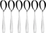 GRÄWE Espressolöffel, Kaffeelöffel Set, 6 Stück, Teelöffel, Edelstahl, Dessertlöffel, Mokkalöffel, Zuckerlöffel, kleiner Löffel, hochglanzpoliert, spülmaschinengeeignet, Serie Königstein