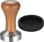 51mm Kaffee Tamper, Espresso Tamper für Kaffee, Edelstahl Kaffeestampfer, 51mm Stempel Stampfer S...