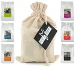 Black Donkey - Gourmet Kaffeebohnen Geschenkset - WORLD'S COFFEES | Kaffeebohnen 600g (6x100g) | 6 feinste Single Origin Kaffees | Geschenkidee im Geschenkkorb-Stil für Sie & Ihn