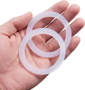 8 Stück Ersatzdichtung aus lebensmittelechtem Silikon (besser als Gummi) Dichtun