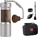 1Zpresso K-Ultra Silber Manuelle Kaffeemühle Silber mit Montage Konsistenz Mahlwerk Edelstahl Kon...