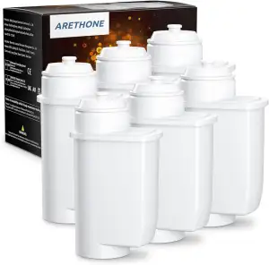 Wasserfilter für Siemens EQ Series, EQ5, EQ6, EQ9, EQ500, S700, Wasserfilter Kaffeevollautomat für Siemens 3200, Bosch TCZ7003, TCZ7033, 467873 (6 Stück)