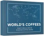 Black Vibes - Kaffeebohnen Geschenkset - WORLD'S COFFEES | Kaffeebohnen Kaffee 420g (6x70g) | 6 Feinste Single-Origin-Kaffees | Geschenkidee für Sie oder Ihn