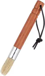 Reinigungspinsel Kaffeemaschine Aus Naturborsten, Barista Pinsel Kaffee Zubehör mit Aufhängungs-Band Espresso Reinigungsbürste für Kaffeemühle Kaffeemaschine