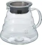 Hario Kaffeekanne, Glas, transparent, 02, 600ml