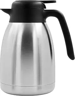 Isolierkanne – Thermoskanne aus doppelwandigem Edelstahl (1 L)