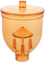 Bohnenbehälter für Kaffeemühlen: Kippsicherung für Kaffeemühlen – Ersatz-Bohnenbehälter für Espressomaschinen (für gängige elektrische und manuelle Espressomaschinen)