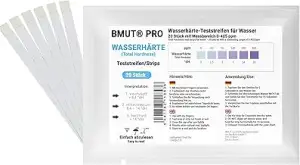 20x Wasserhärte Teststreifen Testkit - °dH Deutscher Härtebereich in weich, mitt