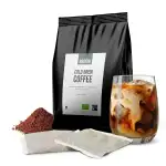 broow - Cold Brew Coffee | Bio & Fairtrade | gemahlener Röstkaffee im Filterbeutel | 100% Arabica Bohnen | kalter Kaffee Zubereitung | DE-ÖKO-006 (1 x Packung)