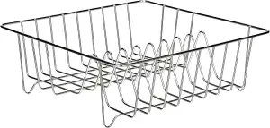 Weis 10303 Spülkorb, Edelstahl, Silber, 33 x 33 x 10 cm ,