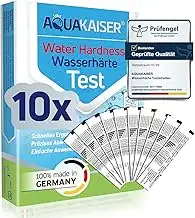 Wasserhärte Teststreifen in °dH – 10 Stück – einzeln versiegelt – Made in German