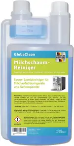 Milchschaumreiniger 1 Liter Flüssig-Reiniger Konzentrat Milchsystemreiniger Milchaufschäumer-Rein...