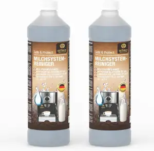 Coffeeano 2x 750ml Milchsystemreiniger für Kaffeevollautomaten und Kaffeemaschin