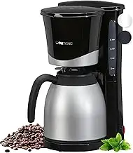 Clatronic® Kaffeemaschine mit Thermoskanne | für 8-10 Tassen Kaffee | kein Tempe