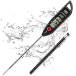 BOMATA Wasserdichtes IPX7 Thermometer, geeignet für Wasser, Flüssigkeiten,Kerzen und Kochen.Sofor...