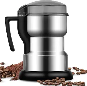 Moongiantgo Getreidemühle Multifunktionale 400W 35000rpm Kaffee & Gewürzmühle, R