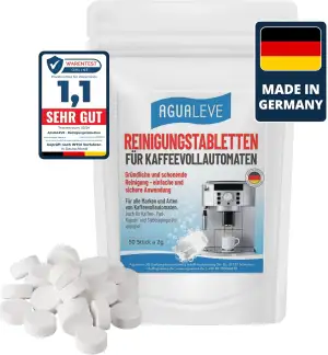 Reinigungstabletten 50 Stück | für alle Marken und Arten von Kaffeevollautoamten