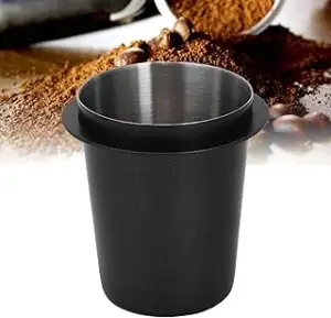 Dosierring 58mm, Coffee Dosing Cup aus Edelstahl, Kaffeedosierbecher 58 mm, Kaffeemaschine Griff ...