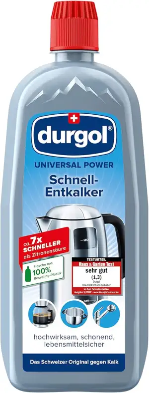 durgol Universal Schnell-Entkalker für Küchengeräte (750ml) - Entkalker für Wass