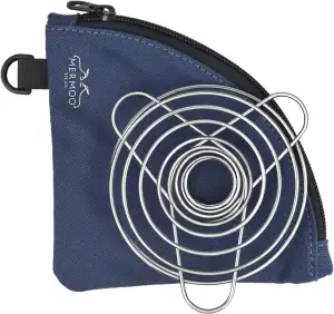 MERMOO YILAN Faltbarer Kaffeefilter Tropfer Mehrwegfilter Teesieb mit Aufbewahru