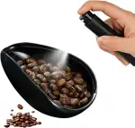 Keramik Kaffee Dosierbecher & Sprühflasche Set - Kaffeebohnen Wiegebecher und Teeblätter Sprüher ...