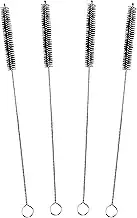 4 x Reinigungsbürste für Kaffeevollautomat (9 mm Ø 21 cm lang) - Universal Strohhalm-Reinigungsbü...