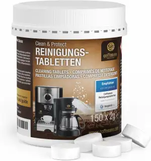 Coffeeano 150 Reinigungstabletten für Kaffeevollautomaten und Kaffeemaschinen. R