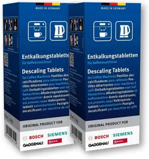 12 Entkalkungstabletten für KAFFEEMASCHINEN von Bosch Siemens Neff Gaggenau Nr.: