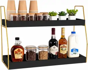 Coffee Bar Accessories,Coffee Station Organizer with Multi-Functional,Decor for 