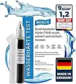 AGUALEVE Wasserhärte Test - Die Nr. 1 - Deutsche Grad Härte (°dH) schnell und einfach messen - mi...
