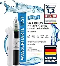 AGUALEVE Wasserhärte Test - Die Nr. 1 - Deutsche Grad Härte (°dH) schnell und ei