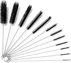 24 cm Kleine Reinigungsbürste Für Kaffeevollautomat, Strohhalm Bürste Set, Pfeif