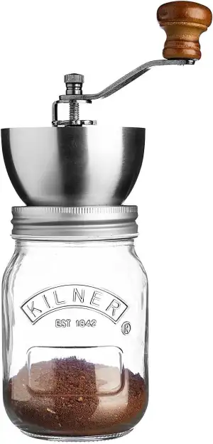 Kilner 0025.785 Kaffeemühle One Size, Transparent