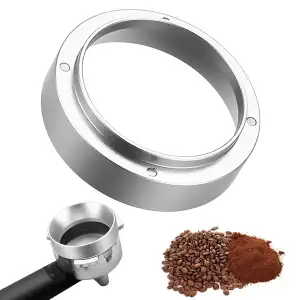 51mm Kaffee Dosierring, Espresso Dosiertrichter, Siebträger Zubehör, Kaffeedosie
