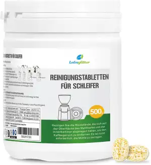Professionelle Kaffeemühlen-Reinigungstabletten – 500 g Kaffeemühlen-Reiniger – 