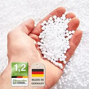 Premium EPS Perlen Styropor-Kügelchen Styroporkugeln 150 Liter - Nachfüllpack Kissen-Füllung Verpack