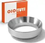 58mm Universal Siebträger Dosierring - Barista Zubehör, Espresso Trichter, Magnetic, Kompatibel mit Standard Siebträgermaschinen