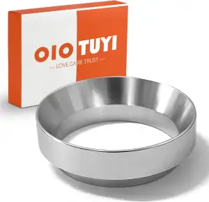 58mm Universal Siebträger Dosierring - Barista Zubehör, Espresso Trichter, Magne