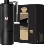 TIMEMORE C5 ESP Pro Handkaffeemühle mit S2C-042-III Kegelmahlwerk, 0,015mm Präzisionsverstellung,...