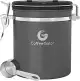 Coffee Gator-Edelstahl-Kaffeedose – Hält gemahlener Kaffee und Bohnen länger frisch – Behälter mi...