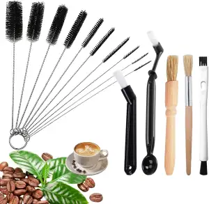 Kaffee Pinsel Barista Pinsel, 15 Stück kaffee reinigungsbürste, Kleine Reinigung
