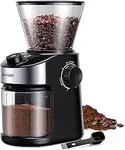 SHARDOR Kaffeemühle, Kaffeemühle Elektrisch mit 25 Mahleinstellungen, Coffee Gri