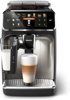 Philips Serie 5400 Kaffeevollautomat - LatteGo, 12 Getränke, Milchaufschäumer, T
