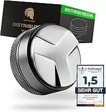 Barista Legends® Espresso Distributor Edelstahl höhenverstellbar - Leveler Tool 