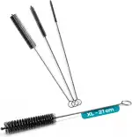 4X Reinigungsbürste Kaffeevollautomat 4, 6, 15 & 19 mm (u.a. für DeLonghi) Kaffeeauslauf & Milchs...