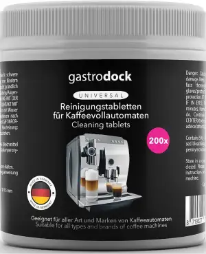 Premium [200 x 2g] Reinigungstabletten für Kaffeevollautomaten - MADE IN GERMANY