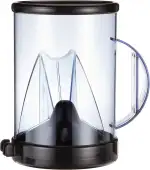 GSD 80 001 DOSO Kaffeedosierer, Kunststoff, Black