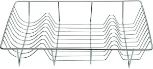 Weis 10301 Spülkorb aus Edelstahl, Silber, 45 x 35 x 10 cm