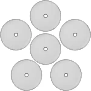 ASTER 6 Stück Filter für Kaffeepressen Mesh, 10cm Edelstahl Ersatzfiltersieb für