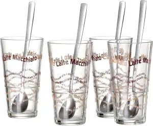 Ritzenhoff & Breker Latte Macchiato Gläser-Set Sana | 8-teilig | 370 ml